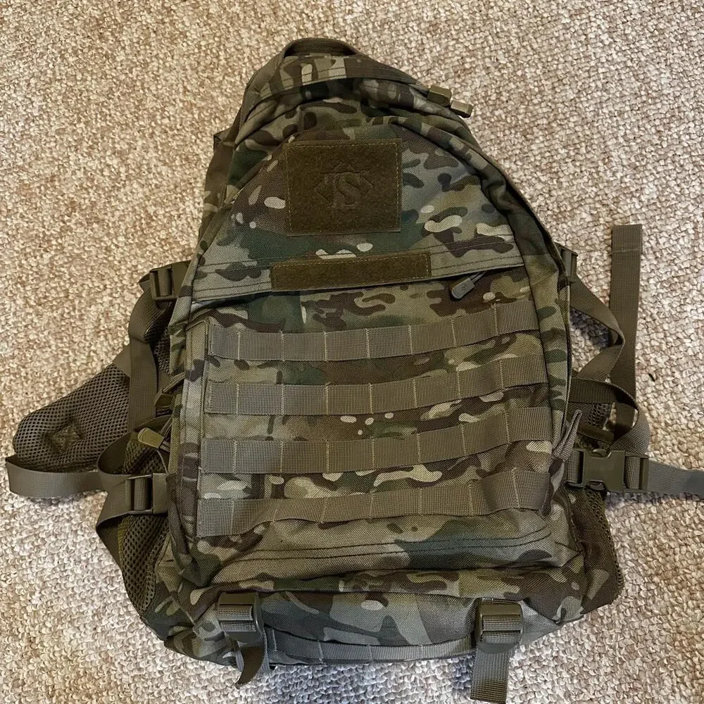 Tru-Spec Utility Pack Multicam Camo MOLLE Hiking Bag One Size Nylon Mens